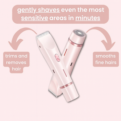 2 in 1 Painless Hair Trimmer