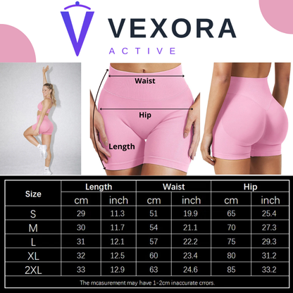 VexoraActive™ Pro Performance Compression Shorts