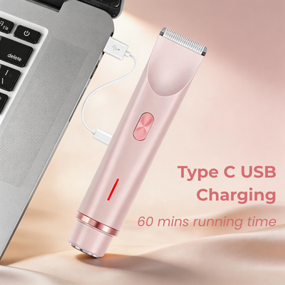 2 in 1 Painless Hair Trimmer